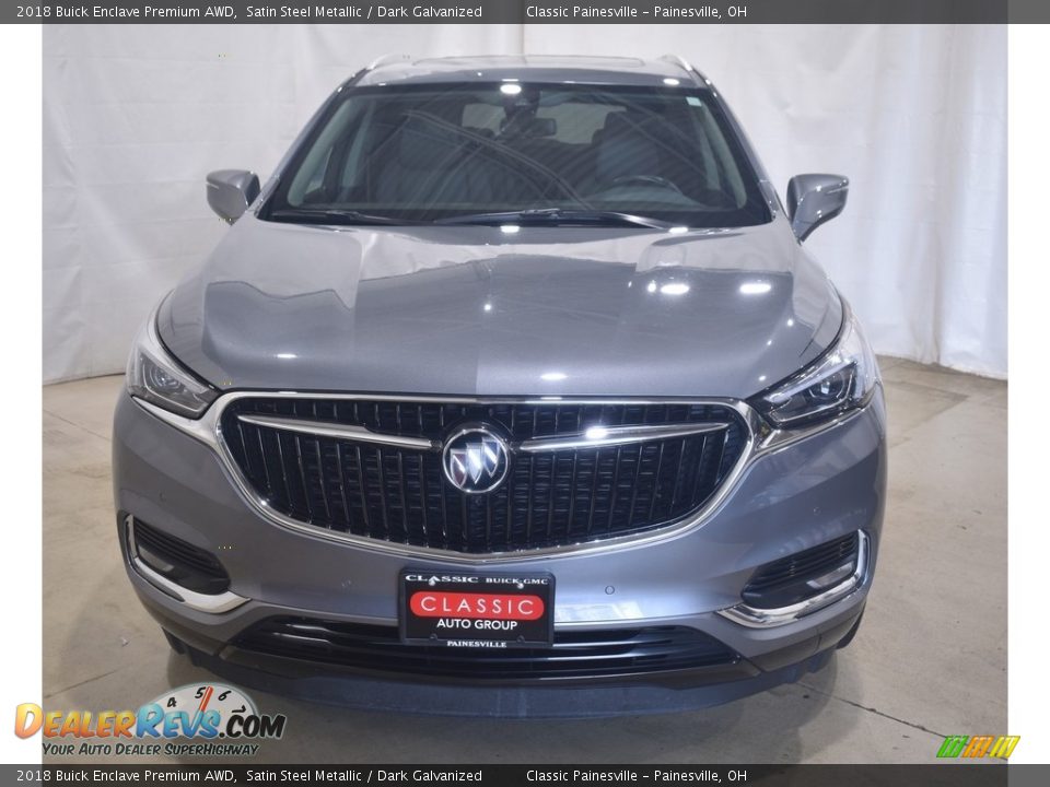 2018 Buick Enclave Premium AWD Satin Steel Metallic / Dark Galvanized Photo #4