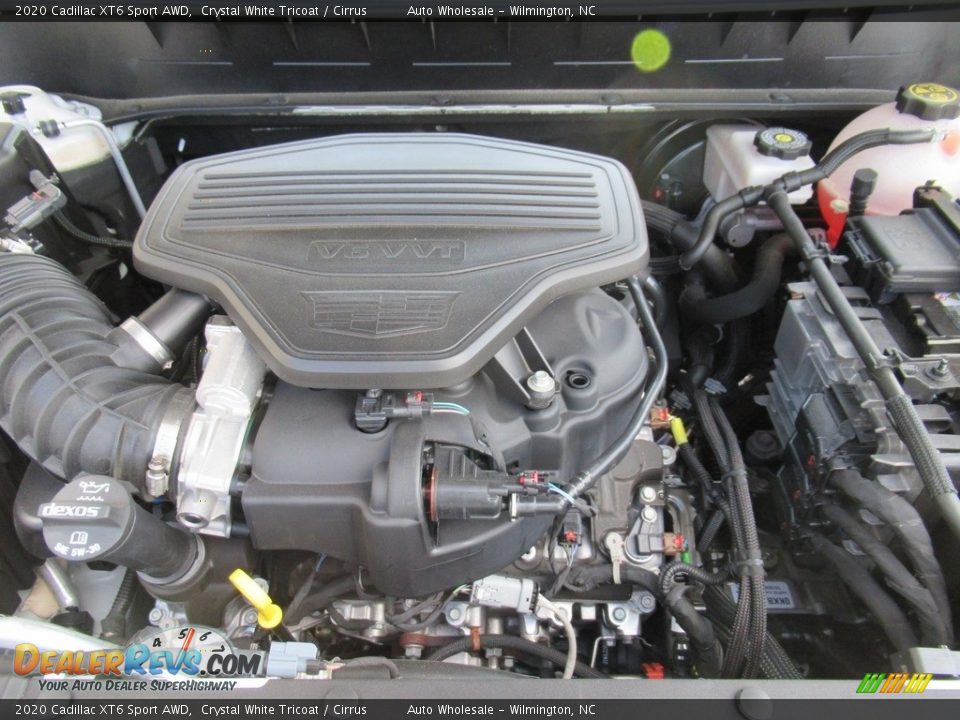 2020 Cadillac XT6 Sport AWD Crystal White Tricoat / Cirrus Photo #6