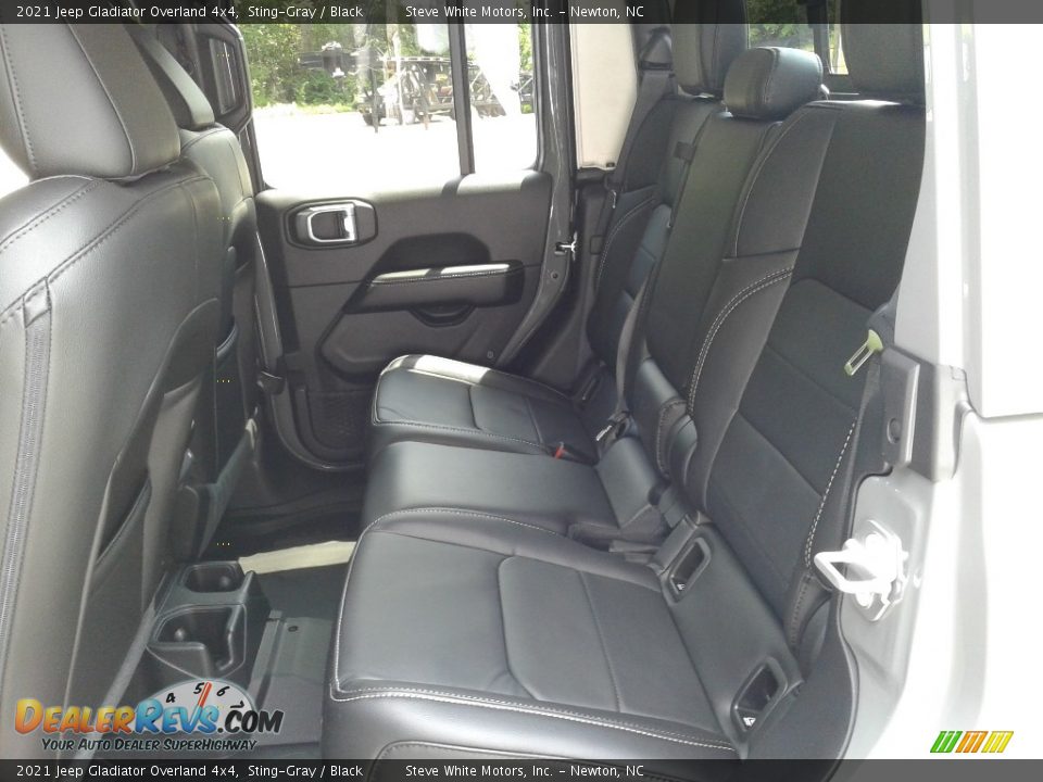 Rear Seat of 2021 Jeep Gladiator Overland 4x4 Photo #14