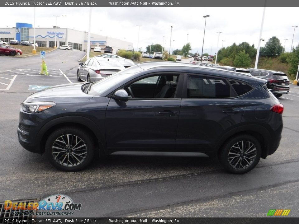 2019 Hyundai Tucson SEL AWD Dusk Blue / Black Photo #5