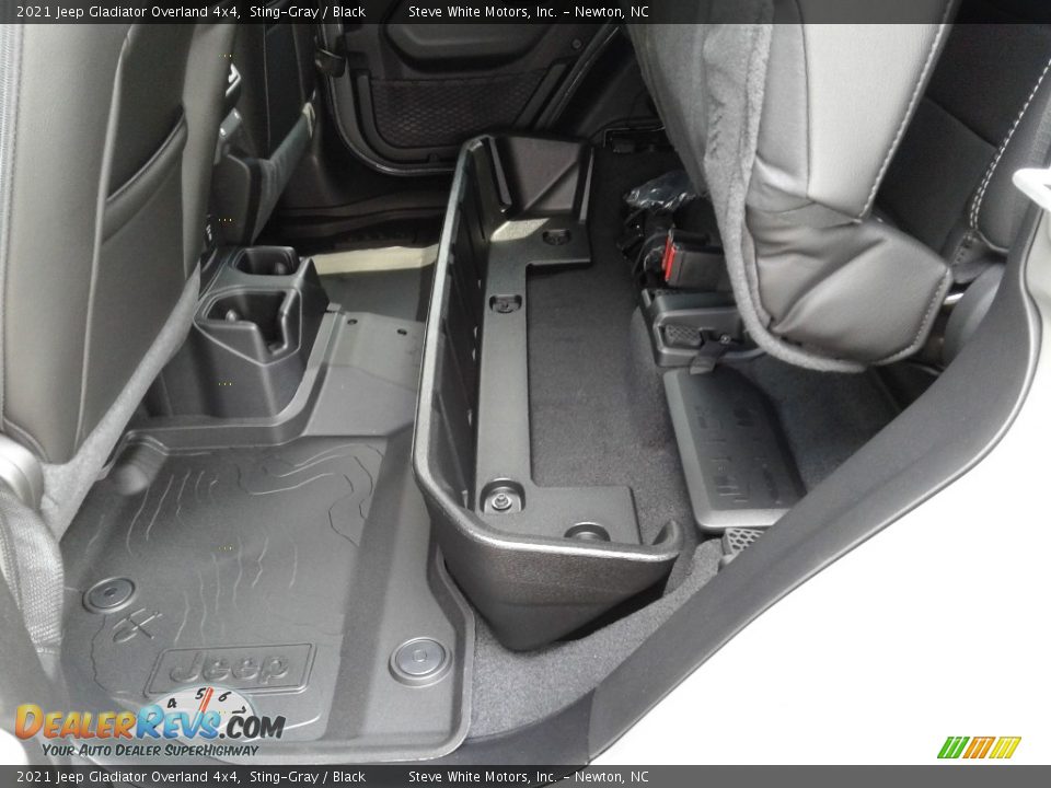 Rear Seat of 2021 Jeep Gladiator Overland 4x4 Photo #15