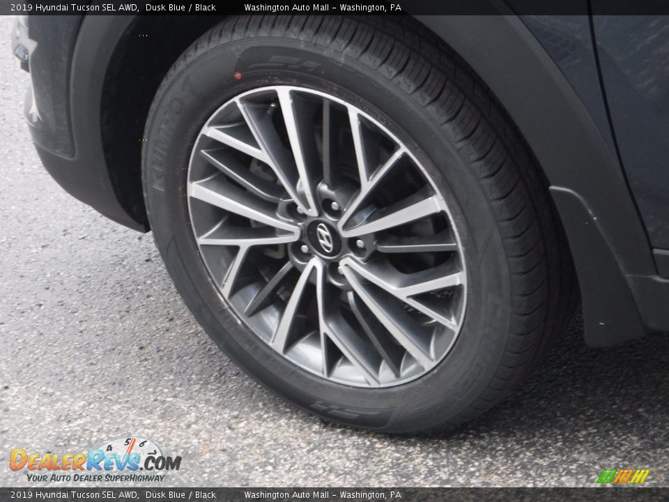 2019 Hyundai Tucson SEL AWD Dusk Blue / Black Photo #6
