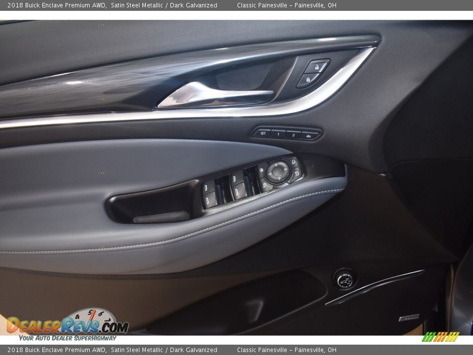2018 Buick Enclave Premium AWD Satin Steel Metallic / Dark Galvanized Photo #11