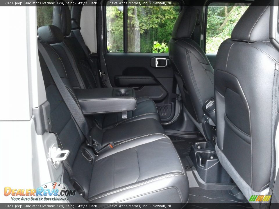 Rear Seat of 2021 Jeep Gladiator Overland 4x4 Photo #16