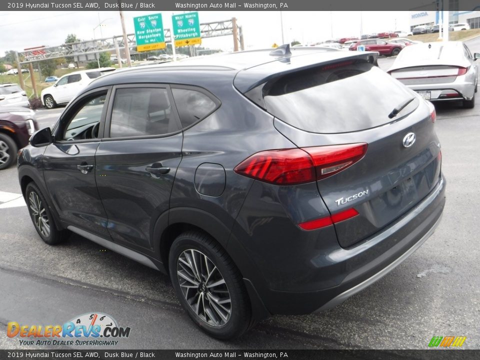 2019 Hyundai Tucson SEL AWD Dusk Blue / Black Photo #7