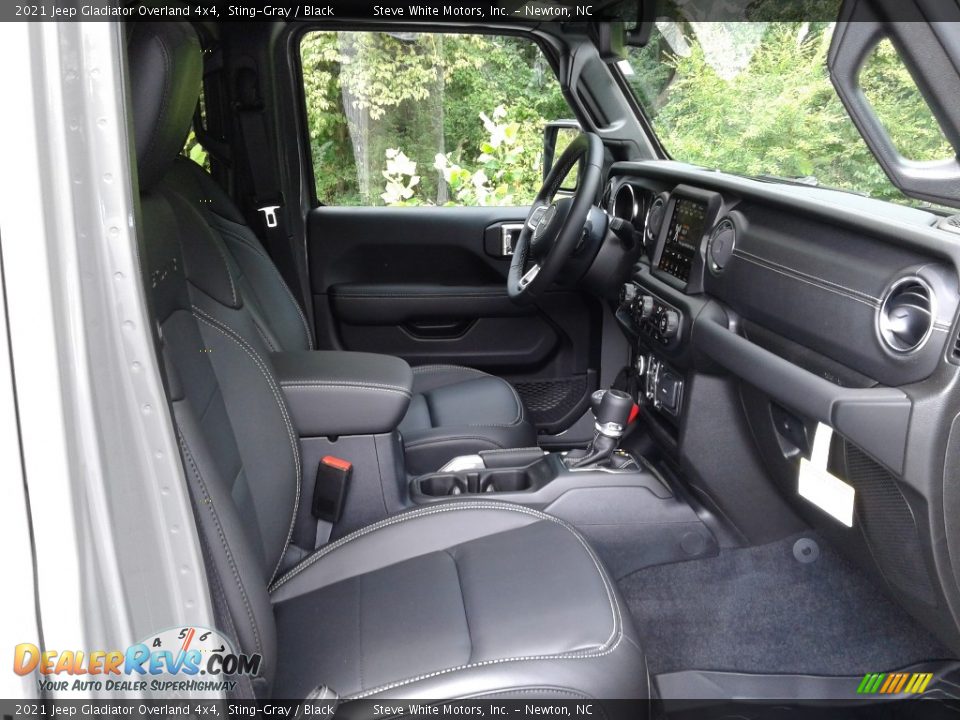 Black Interior - 2021 Jeep Gladiator Overland 4x4 Photo #17