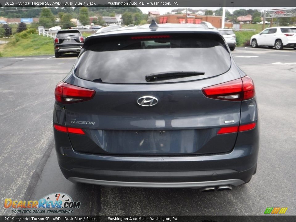 2019 Hyundai Tucson SEL AWD Dusk Blue / Black Photo #8
