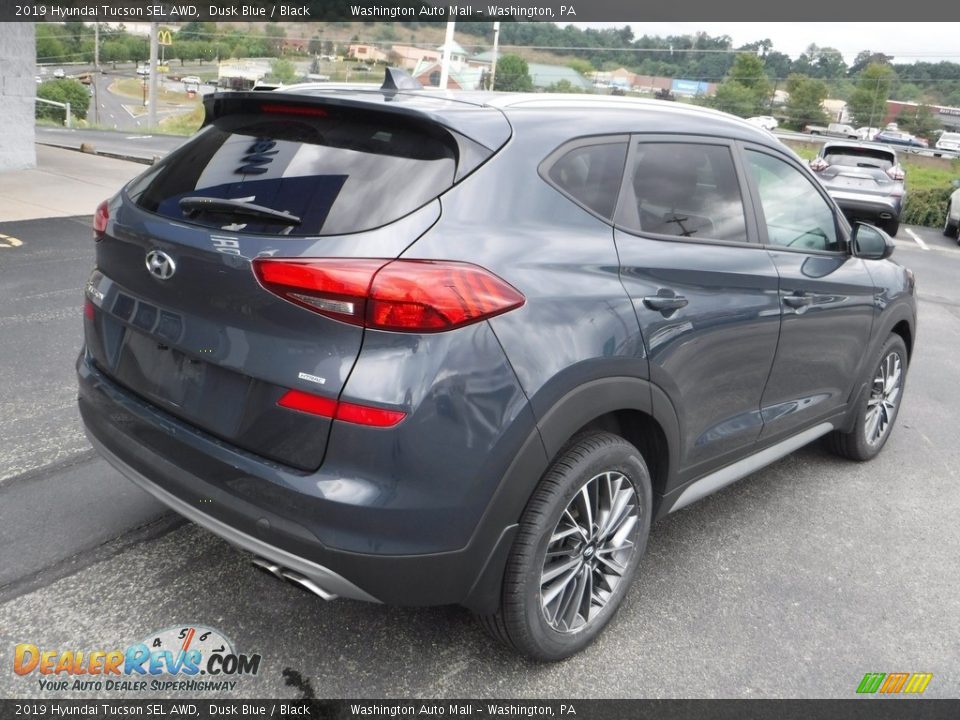 2019 Hyundai Tucson SEL AWD Dusk Blue / Black Photo #9