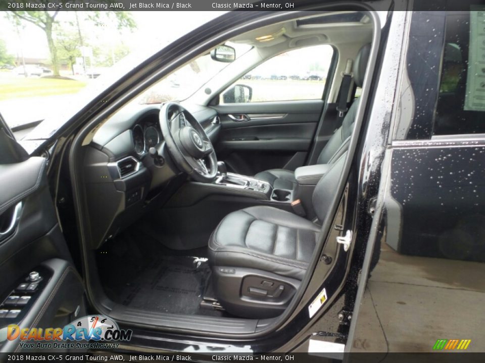 2018 Mazda CX-5 Grand Touring AWD Jet Black Mica / Black Photo #3