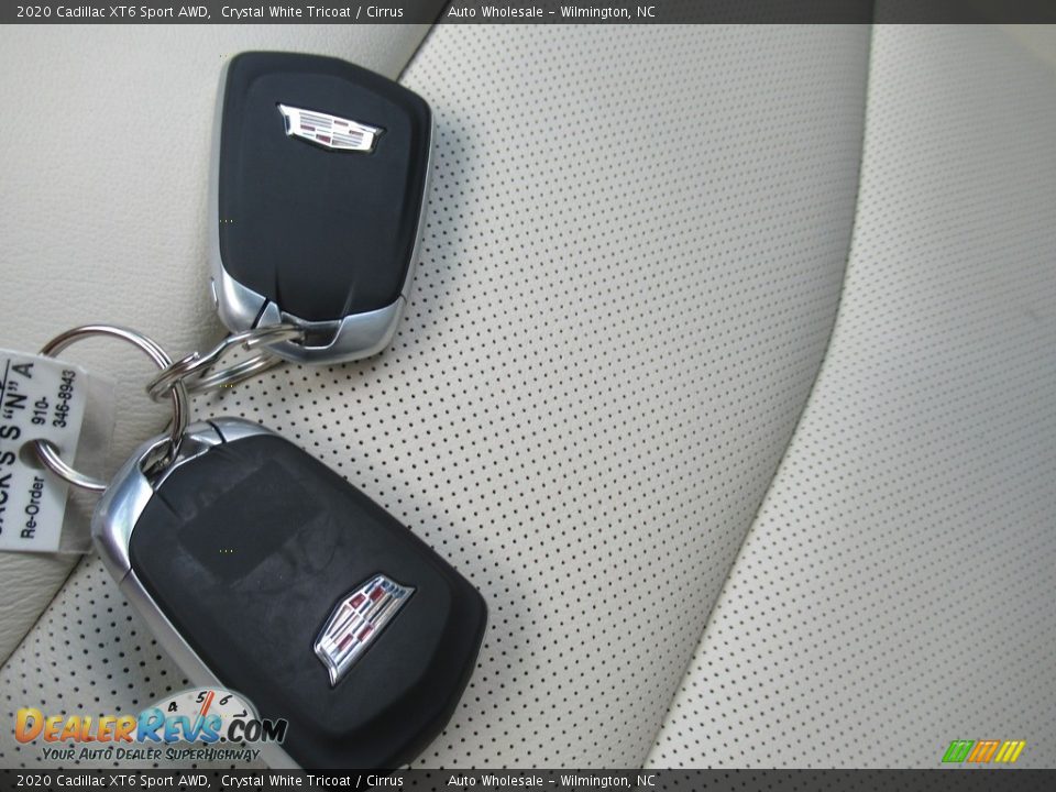 2020 Cadillac XT6 Sport AWD Crystal White Tricoat / Cirrus Photo #20