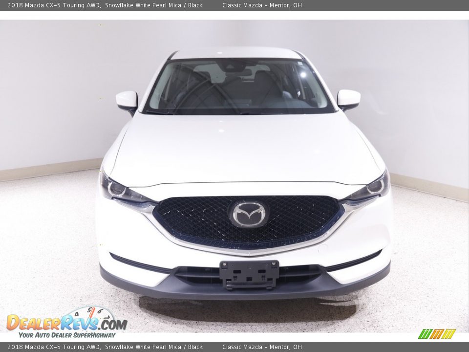 2018 Mazda CX-5 Touring AWD Snowflake White Pearl Mica / Black Photo #2
