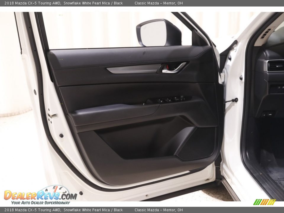 2018 Mazda CX-5 Touring AWD Snowflake White Pearl Mica / Black Photo #4