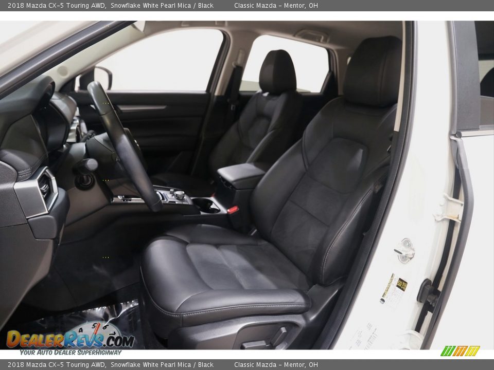 2018 Mazda CX-5 Touring AWD Snowflake White Pearl Mica / Black Photo #5