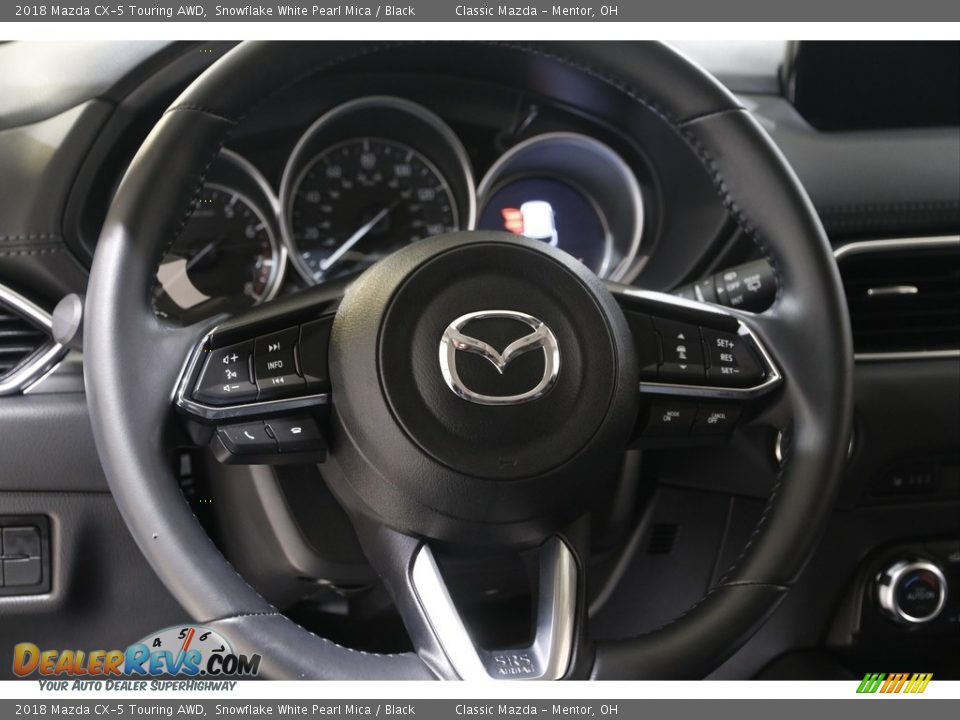 2018 Mazda CX-5 Touring AWD Snowflake White Pearl Mica / Black Photo #7