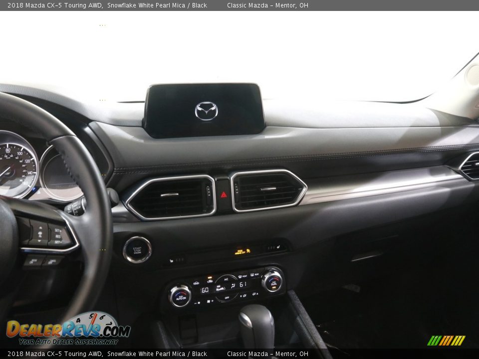 2018 Mazda CX-5 Touring AWD Snowflake White Pearl Mica / Black Photo #9