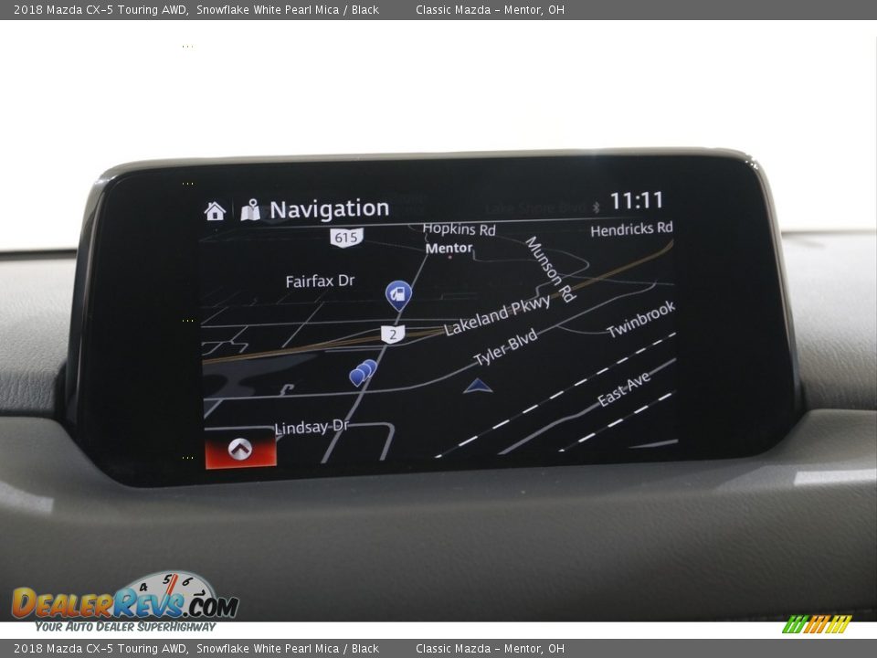 2018 Mazda CX-5 Touring AWD Snowflake White Pearl Mica / Black Photo #12