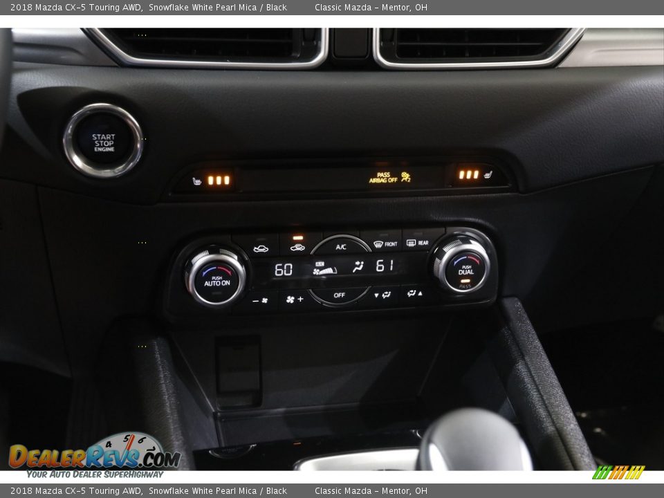 2018 Mazda CX-5 Touring AWD Snowflake White Pearl Mica / Black Photo #13