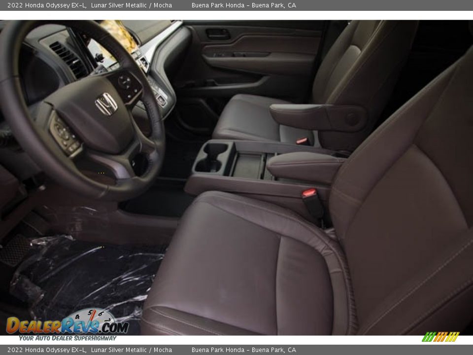 Mocha Interior - 2022 Honda Odyssey EX-L Photo #15