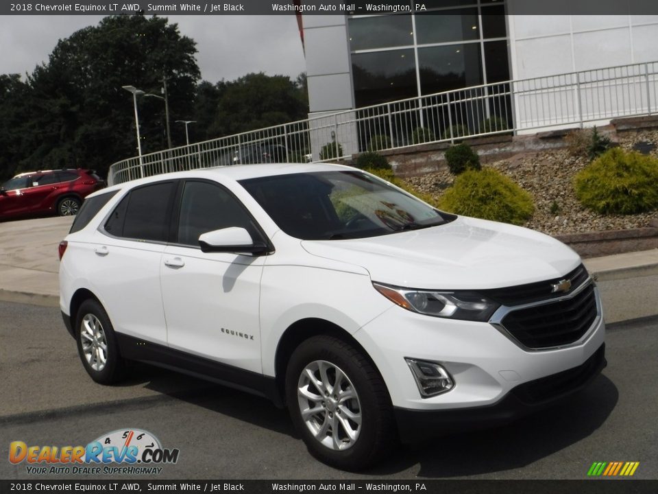 2018 Chevrolet Equinox LT AWD Summit White / Jet Black Photo #1
