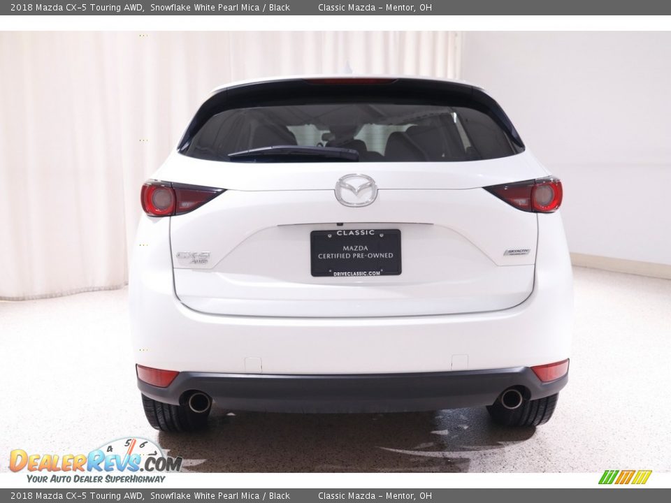 2018 Mazda CX-5 Touring AWD Snowflake White Pearl Mica / Black Photo #18