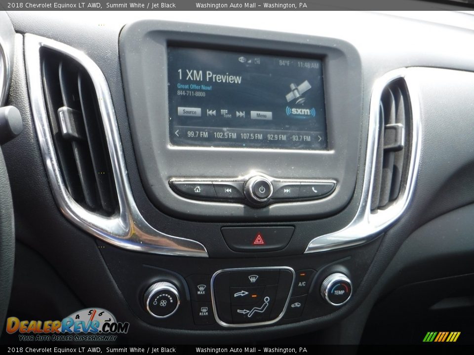 2018 Chevrolet Equinox LT AWD Summit White / Jet Black Photo #3