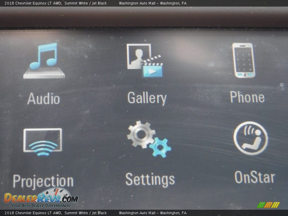 2018 Chevrolet Equinox LT AWD Summit White / Jet Black Photo #4
