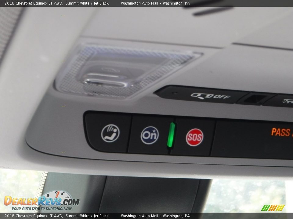 2018 Chevrolet Equinox LT AWD Summit White / Jet Black Photo #6
