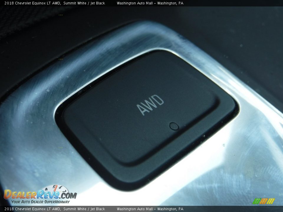 2018 Chevrolet Equinox LT AWD Summit White / Jet Black Photo #7
