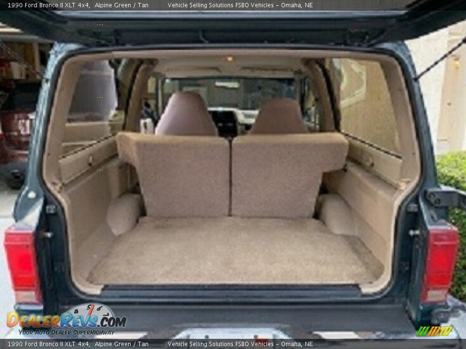 1990 Ford Bronco II XLT 4x4 Alpine Green / Tan Photo #6