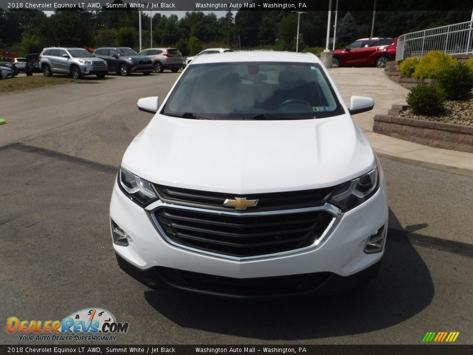 2018 Chevrolet Equinox LT AWD Summit White / Jet Black Photo #9