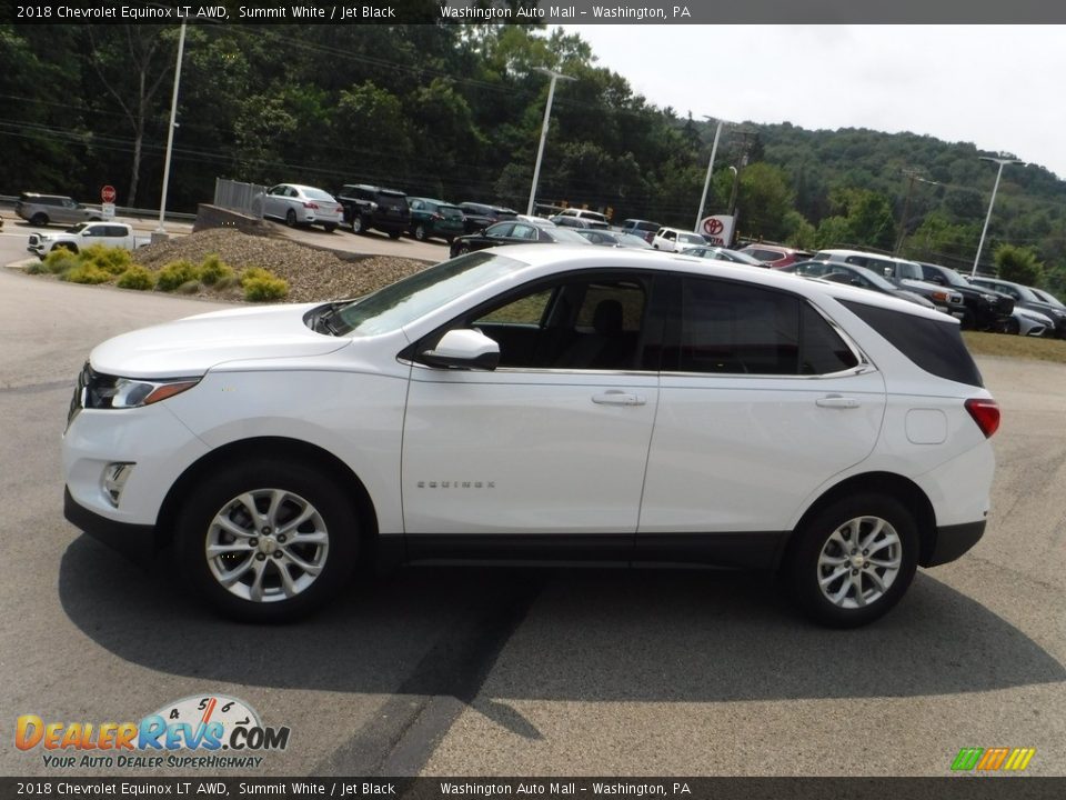 2018 Chevrolet Equinox LT AWD Summit White / Jet Black Photo #11