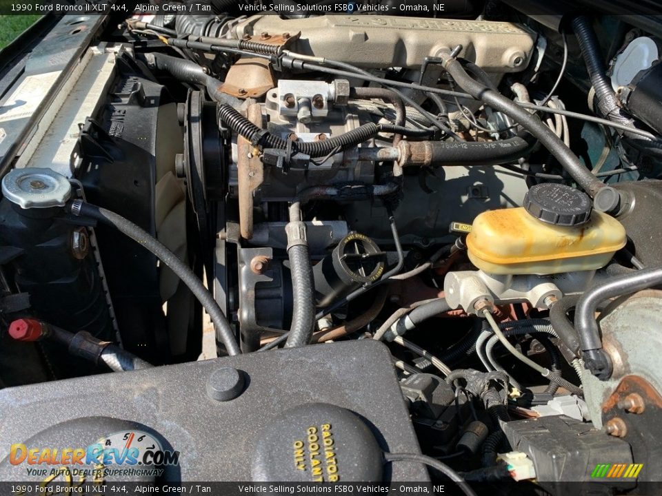 1990 Ford Bronco II XLT 4x4 2.9 Liter OHV 12-Valve V6 Engine Photo #13
