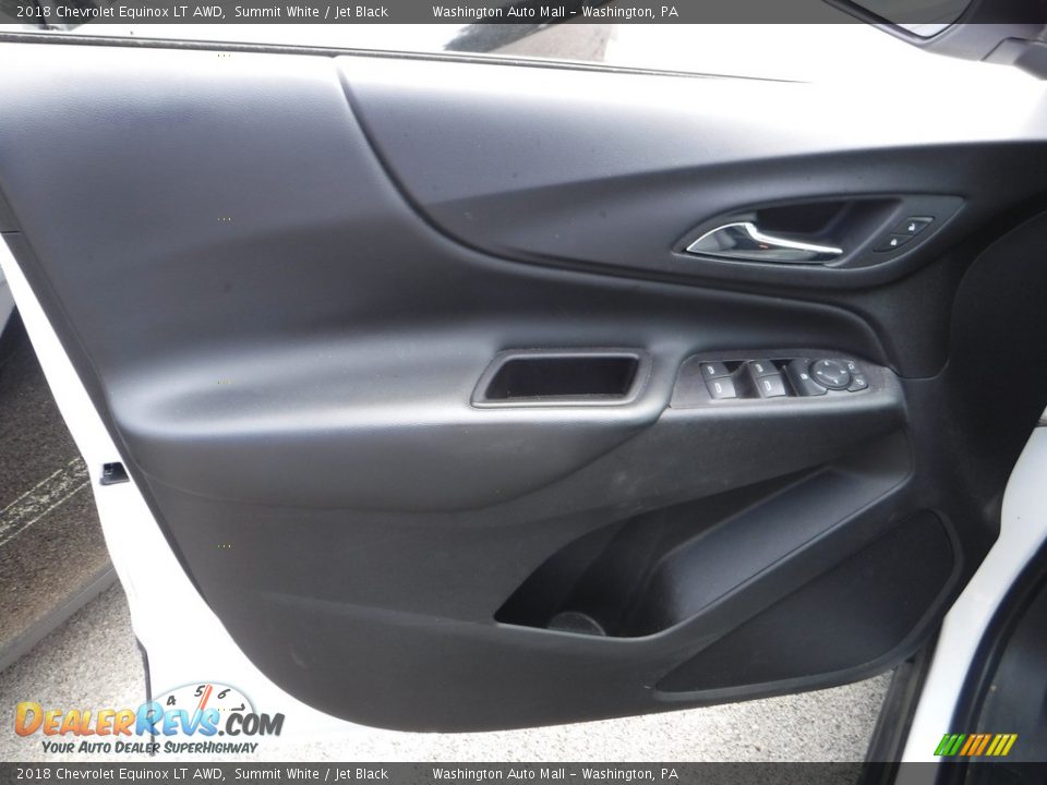 2018 Chevrolet Equinox LT AWD Summit White / Jet Black Photo #19
