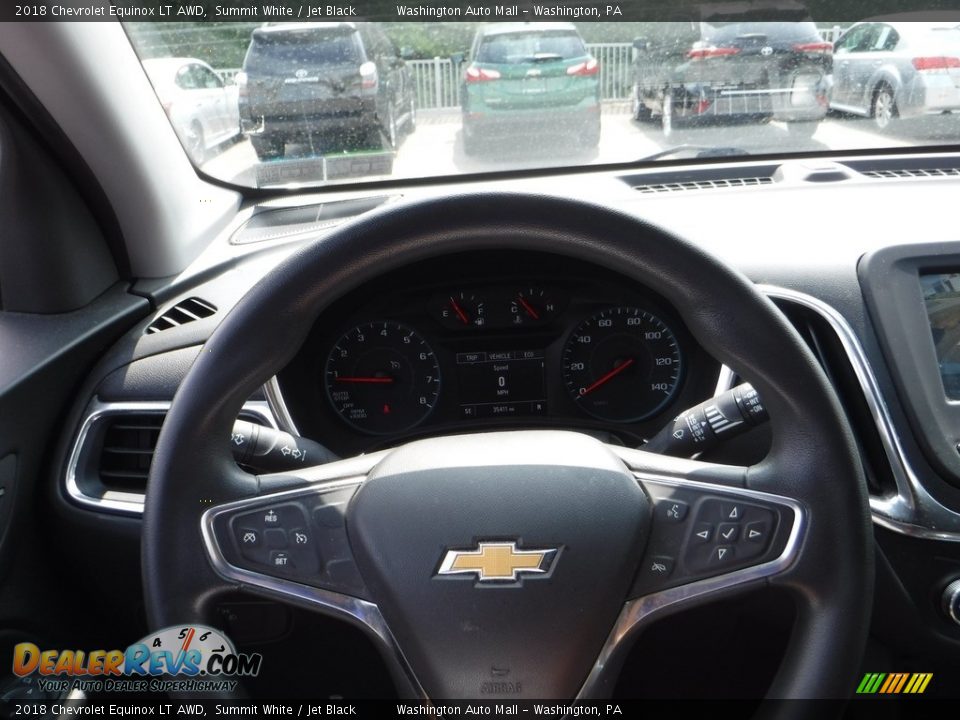 2018 Chevrolet Equinox LT AWD Summit White / Jet Black Photo #22