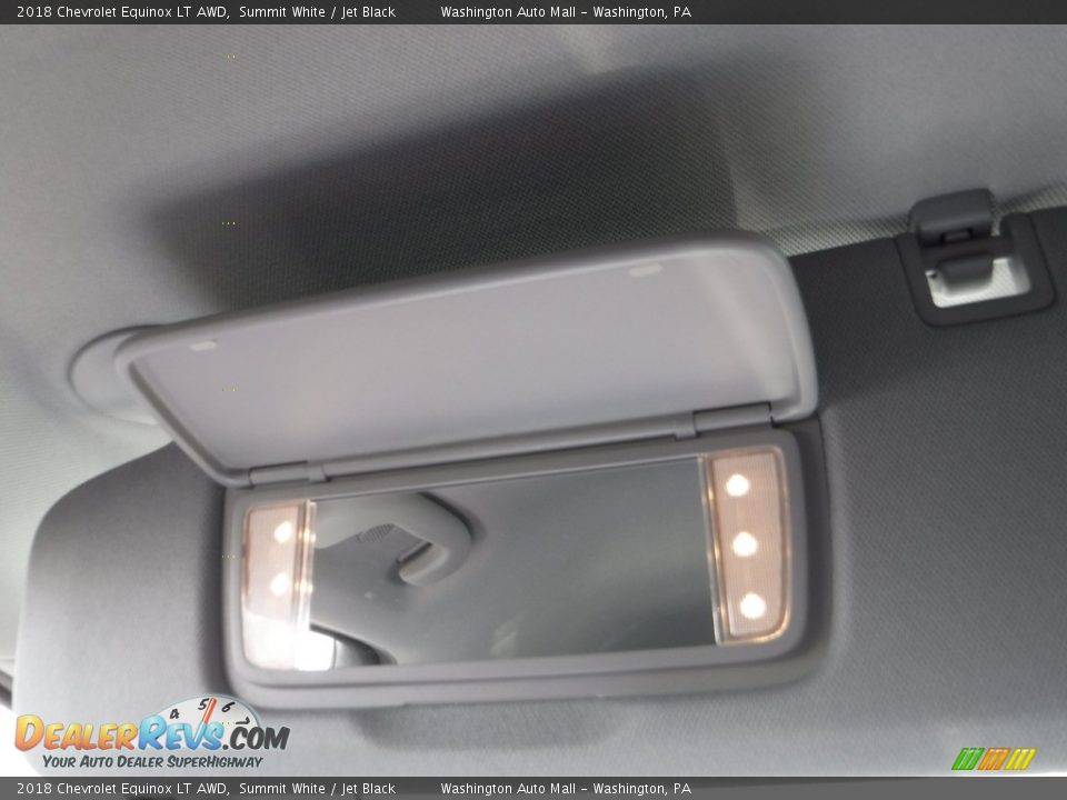 2018 Chevrolet Equinox LT AWD Summit White / Jet Black Photo #23