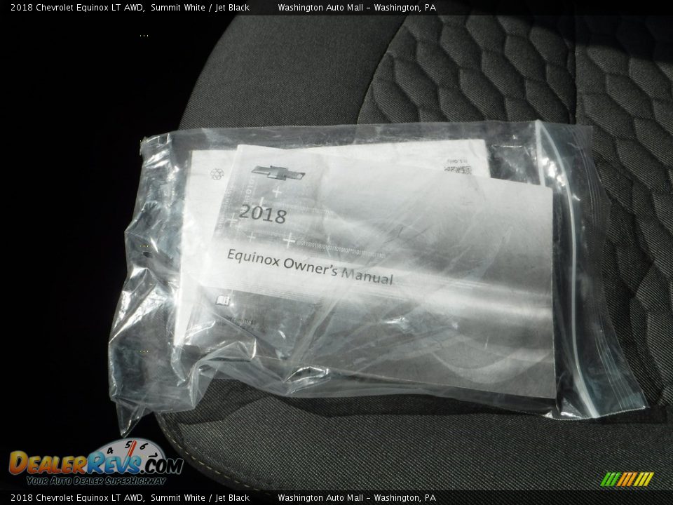2018 Chevrolet Equinox LT AWD Summit White / Jet Black Photo #25