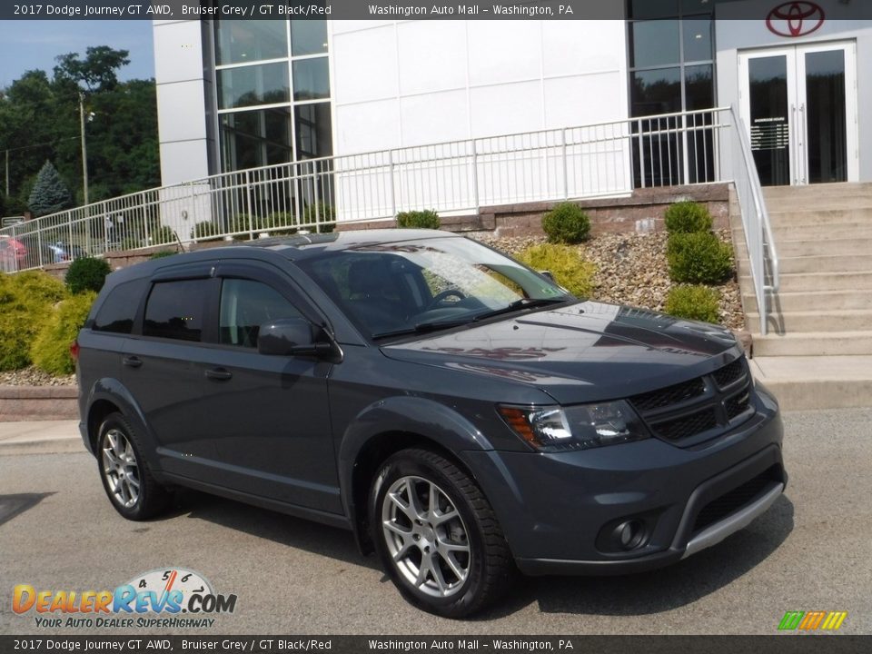 Front 3/4 View of 2017 Dodge Journey GT AWD Photo #1