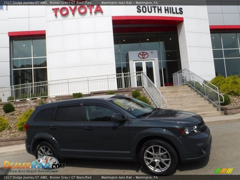 Bruiser Grey 2017 Dodge Journey GT AWD Photo #2