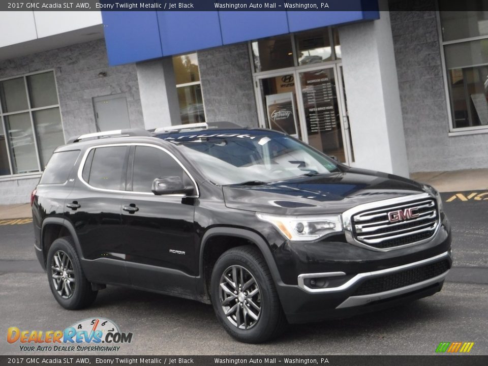 2017 GMC Acadia SLT AWD Ebony Twilight Metallic / Jet Black Photo #1