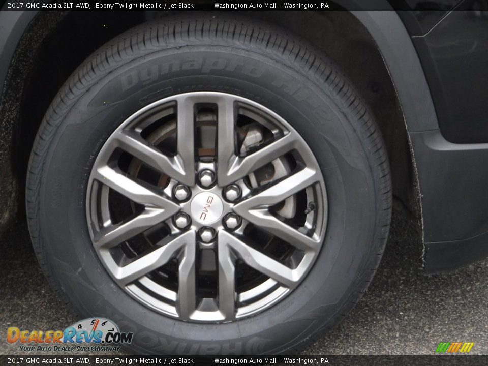 2017 GMC Acadia SLT AWD Ebony Twilight Metallic / Jet Black Photo #3
