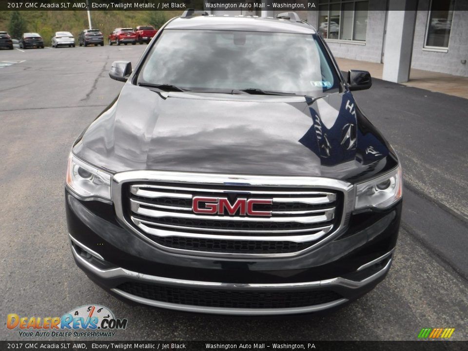 2017 GMC Acadia SLT AWD Ebony Twilight Metallic / Jet Black Photo #4