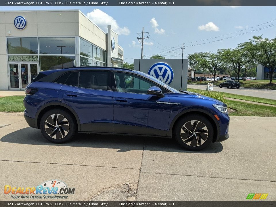 Dusk Blue Metallic 2021 Volkswagen ID.4 Pro S Photo #2