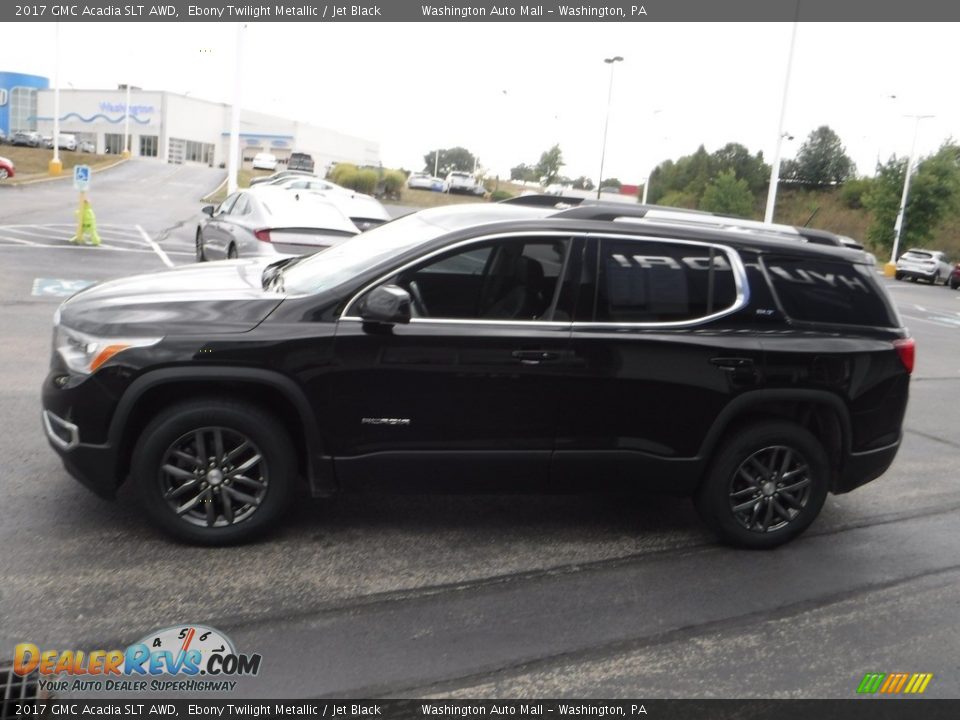 2017 GMC Acadia SLT AWD Ebony Twilight Metallic / Jet Black Photo #7