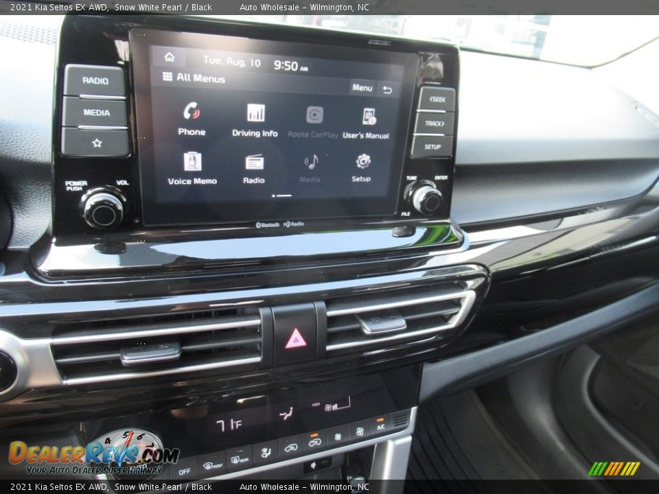 2021 Kia Seltos EX AWD Snow White Pearl / Black Photo #17