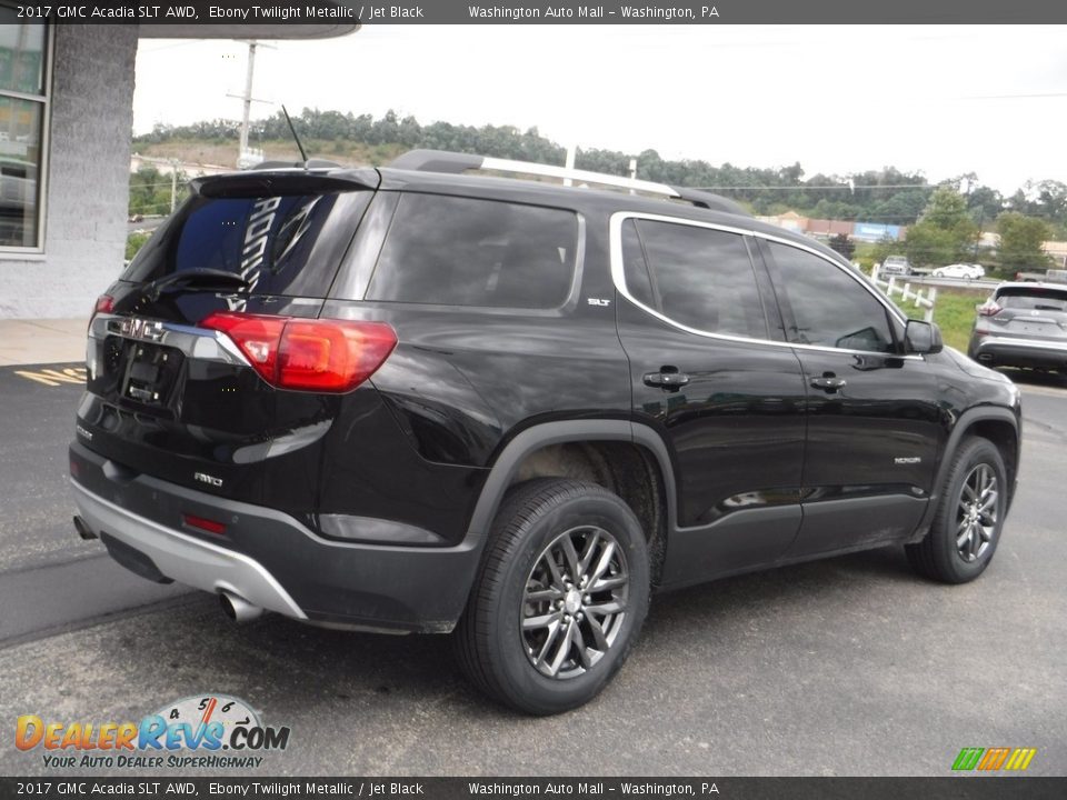 2017 GMC Acadia SLT AWD Ebony Twilight Metallic / Jet Black Photo #9