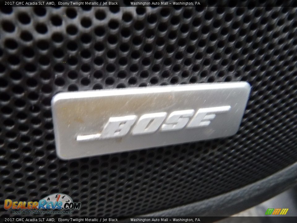2017 GMC Acadia SLT AWD Ebony Twilight Metallic / Jet Black Photo #10
