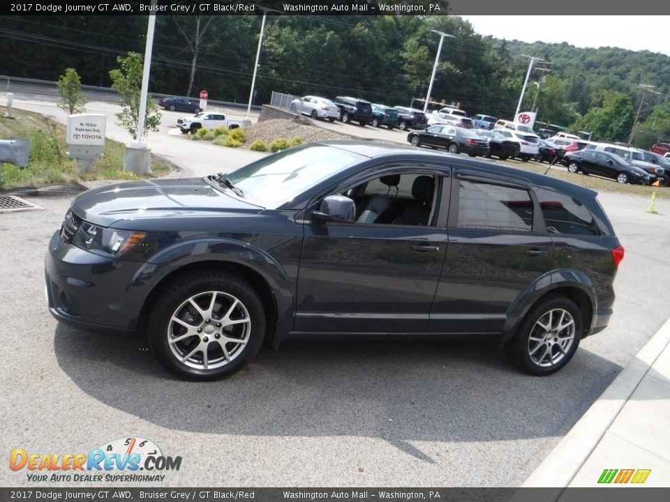 Bruiser Grey 2017 Dodge Journey GT AWD Photo #15