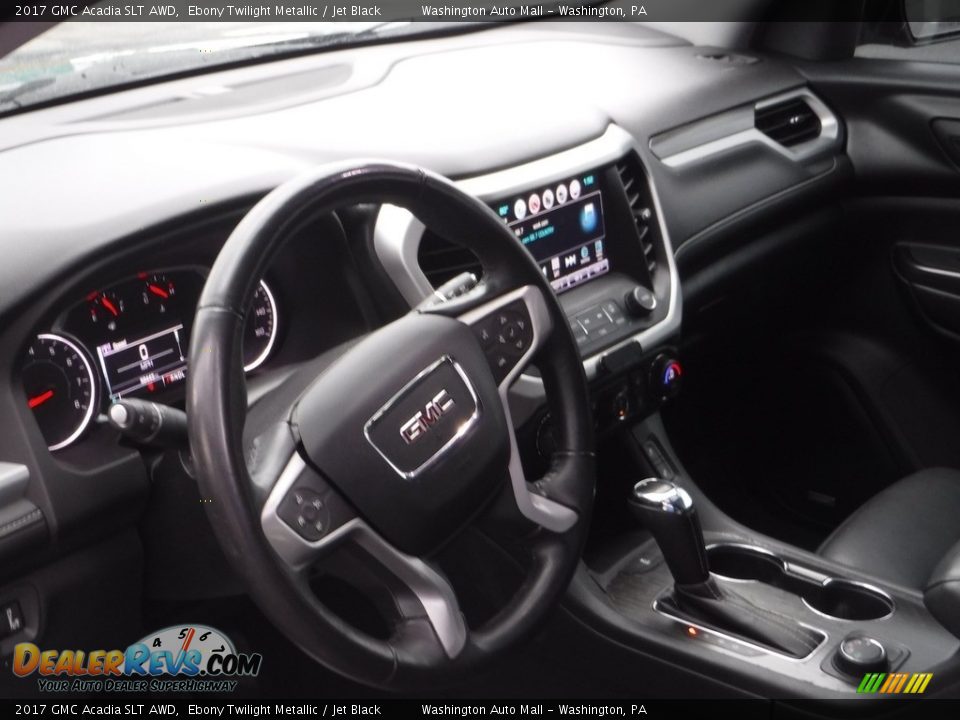 2017 GMC Acadia SLT AWD Ebony Twilight Metallic / Jet Black Photo #11