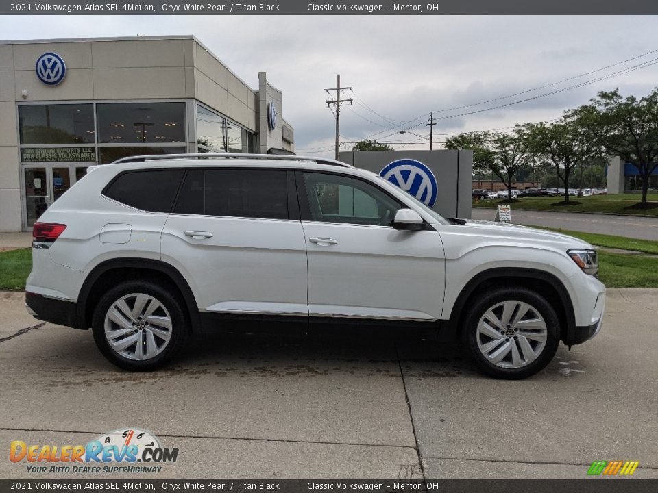 Oryx White Pearl 2021 Volkswagen Atlas SEL 4Motion Photo #2