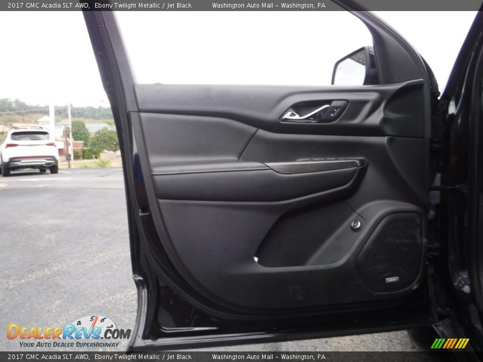 2017 GMC Acadia SLT AWD Ebony Twilight Metallic / Jet Black Photo #14